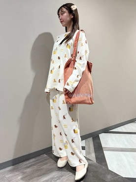 「アイテム（ヘアピン）」を使った、gelato piqueさん（レディース・158cm）の夏コーディネート