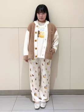 「アイテム（ルームウェア）」を使った、gelato piqueさん（レディース・155cm）の夏コーディネート
