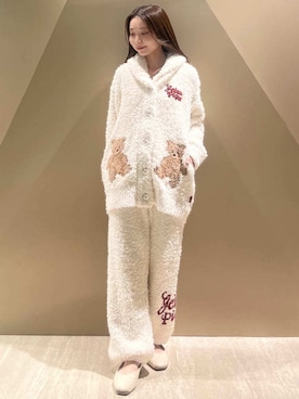 「アイテム（ルームウェア）」を使った、gelato piqueさん（レディース・150cm）の秋コーディネート