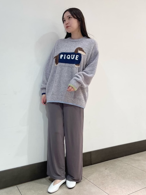 セール】レーヨンロゴロングパンツ（ルームウェア/パジャマ）｜gelato