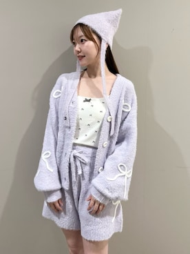 「アイテム（ルームウェア）」を使った、gelato piqueさん（レディース・158cm）の秋コーディネート