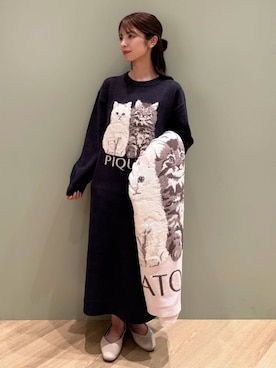 「らくちん」｜gelato piqueさん（レディース・156cm）の秋コーディネート