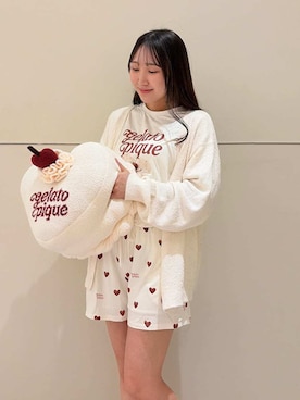 「アイテム（インテリア）」を使った、gelato piqueさん（レディース・158cm）の春コーディネート