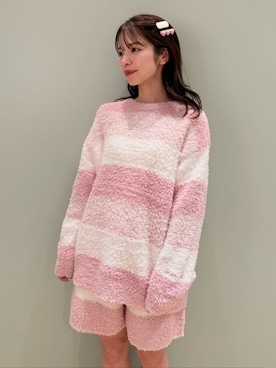 「アイテム（ルームウェア/パジャマ）」を使った、gelato piqueさん（レディース・156cm）の冬コーディネート