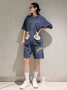 「カップル」｜gelato piqueさん（レディース・168cm）の春コーディネート