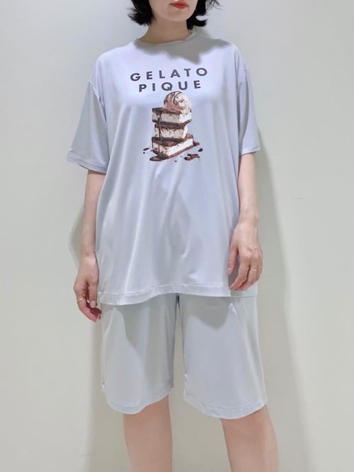 セール】【HOMME】【接触冷感】COOLレーヨンロゴハーフパンツ