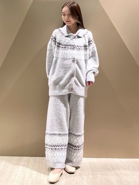 「アイテム（ルームウェア）」を使った、gelato piqueさん（レディース・150cm）の秋コーディネート