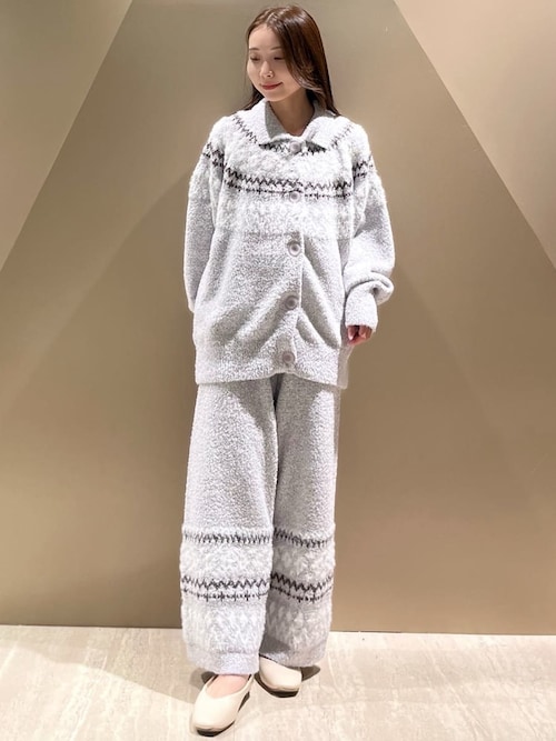 ノルディックカーディガン（ルームウェア/パジャマ）｜gelato pique