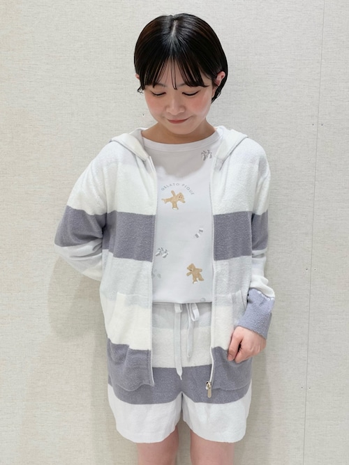 gelato pique チェリー パジャマ ルームウェア セール】チェリー柄Tシャツ（ルームウェア/パジャマ）｜gelato
