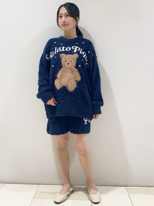 セール】【ONLINE限定】【HOLIDAY】ジェラートスノーベアジャガード