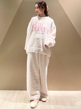 「アイテム（ルームウェア）」を使った、gelato piqueさん（レディース・150cm）の秋コーディネート