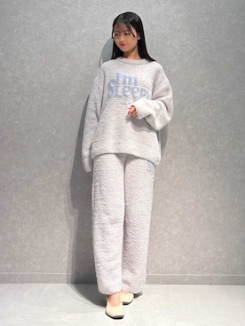 「アイテム（ルームウェア）」を使った、gelato piqueさん（レディース・160cm）の秋コーディネート