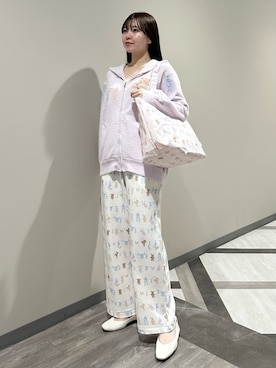 「アイテム（マタニティウェア/グッズ、ピンク系）」を使った、gelato piqueさん（レディース・158cm）の冬コーディネート