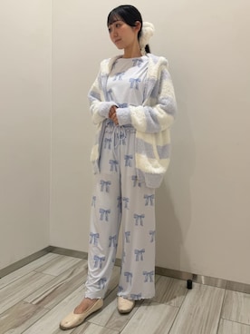 「アイテム（その他ルームウェア）」を使った、gelato piqueさん（レディース・161cm）の秋コーディネート