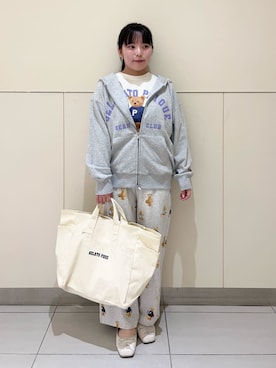 「アイテム（ルームウェア）」を使った、gelato piqueさん（レディース・155cm）の夏コーディネート