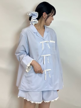 「アイテム（ルームウェア）」を使った、gelato piqueさん（レディース・158cm）の夏コーディネート