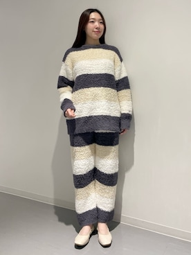 「アイテム（ルームウェア/パジャマ）」を使った、gelato piqueさん（レディース・162cm）の冬コーディネート