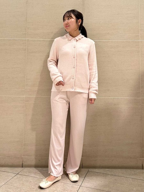 マカロン釦カーディガン（ルームウェア/パジャマ）｜gelato pique