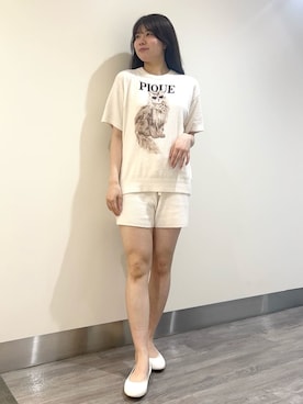 「アニマル」｜gelato piqueさん（レディース・165cm）の春コーディネート