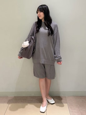 「アイテム（マタニティウェア/グッズ）」を使った、gelato piqueさん（レディース・158cm）の秋コーディネート