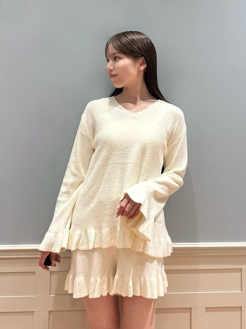 未使用✨️ジェラートピケ スムーズィー フリルプルオーバー セット 半袖 gelato pique（ジェラートピケ） パジャマ ルームウェア スムーズィー
