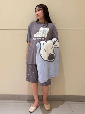 「アイテム（インテリア）」を使った、gelato piqueさん（レディース・158cm）の夏コーディネート