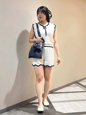 「アイテム（チャーム）」を使った、gelato piqueさん（レディース・165cm）の夏コーディネート