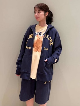 「アイテム（ルームウェア）」を使った、gelato piqueさん（レディース・156cm）の夏コーディネート