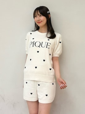 「ハート」｜gelato piqueさん（レディース・165cm）の夏コーディネート