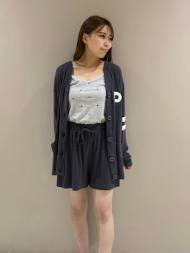 「アイテム（ルームウェア）」を使った、gelato piqueさん（レディース・148cm）の秋コーディネート
