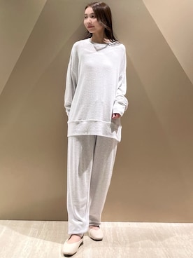 「アイテム（ルームウェア）」を使った、gelato piqueさん（レディース・150cm）の秋コーディネート