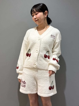 「アイテム（ルームウェア/パジャマ）」を使った、gelato piqueさん（レディース・153cm）の冬コーディネート