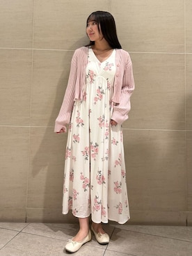 「アイテム（ルームウェア）」を使った、gelato piqueさん（レディース・158cm）の夏コーディネート