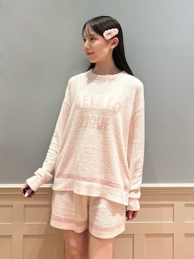 「アイテム（ルームウェア）」を使った、gelato piqueさん（レディース・161cm）の夏コーディネート