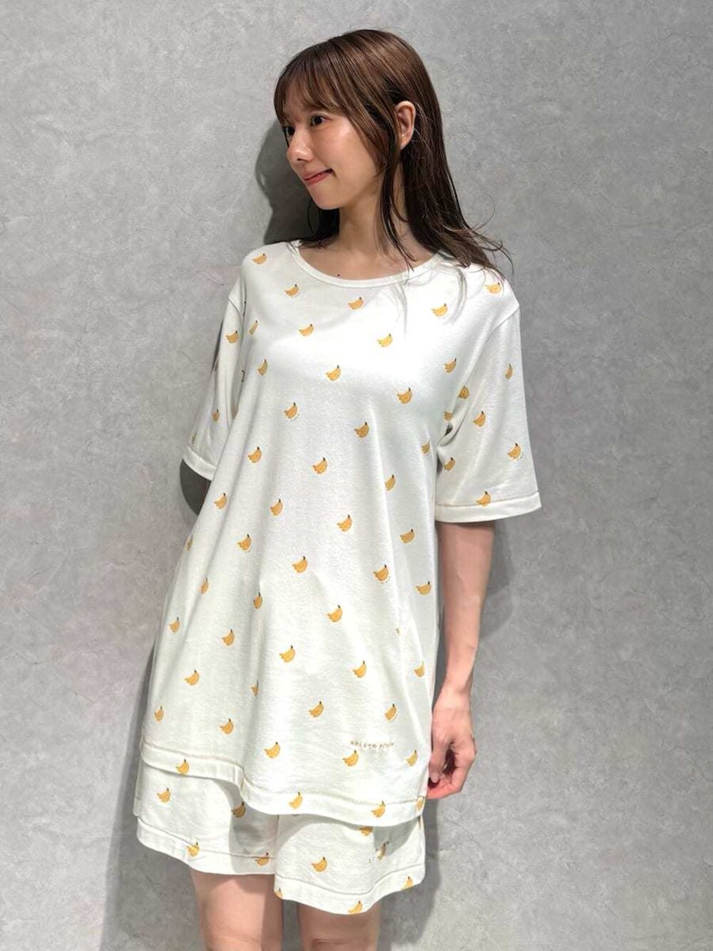 gelato pique（ジェラートピケ）の「バナナ柄ショートパンツ