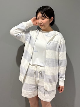 「アイテム（ルームウェア、ブルー系）」を使った、gelato piqueさん（レディース・153cm）の秋コーディネート