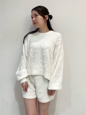 「アイテム（ルームウェア/パジャマ）」を使った、gelato piqueさん（レディース・158cm）の秋コーディネート