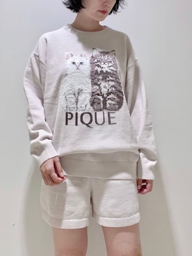 「アイテム（ルームウェア/パジャマ）」を使った、gelato piqueさん（レディース・155cm）の秋コーディネート