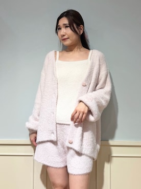 「アイテム（ルームウェア/パジャマ、ホワイト系）」を使った、gelato piqueさん（レディース・158cm）の秋コーディネート