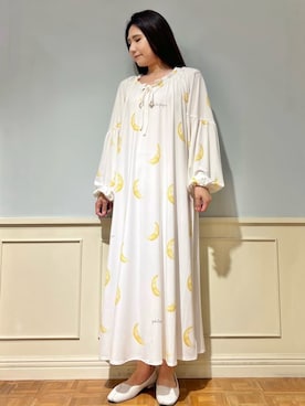 「アイテム（ルームウェア/パジャマ）」を使った、gelato piqueさん（レディース・158cm）の秋コーディネート