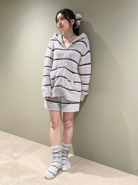 「アイテム（ルームウェア）」を使った、gelato piqueさん（レディース・158cm）の秋コーディネート