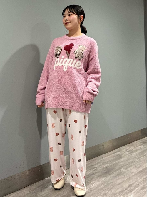 gelato pique（ジェラートピケ） パジャマ ルームウェア 「Valentine