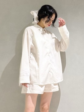 「アイテム（ルームウェア）」を使った、gelato piqueさん（レディース・168cm）の夏コーディネート