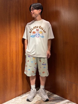 「カップル」｜gelato piqueさん（メンズ・163cm）の夏コーディネート