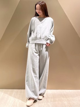 「アイテム（ルームウェア/パジャマ）」を使った、gelato piqueさん（レディース・150cm）の秋コーディネート