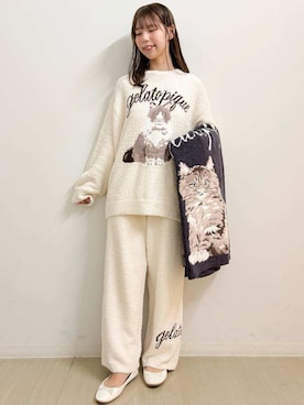 「アイテム（インテリア）」を使った、gelato piqueさん（レディース・161cm）の秋コーディネート