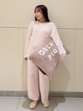 「アイテム（ルームウェア）」を使った、gelato piqueさん（レディース・158cm）の秋コーディネート