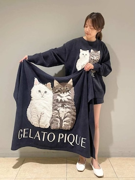 「アイテム（インテリア）」を使った、gelato piqueさん（レディース・157cm）の秋コーディネート