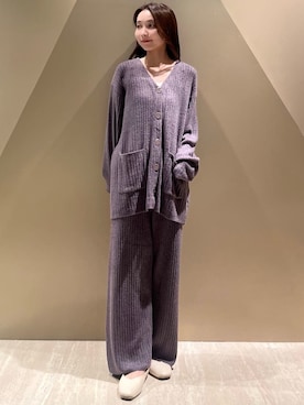 「アイテム（ルームウェア/パジャマ）」を使った、gelato piqueさん（レディース・150cm）の秋コーディネート