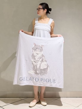 「アイテム（インテリア）」を使った、gelato piqueさん（レディース・168cm）の夏コーディネート